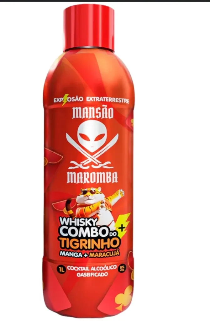 Mansão maromba whisky combo tigrinho manga e maracujá